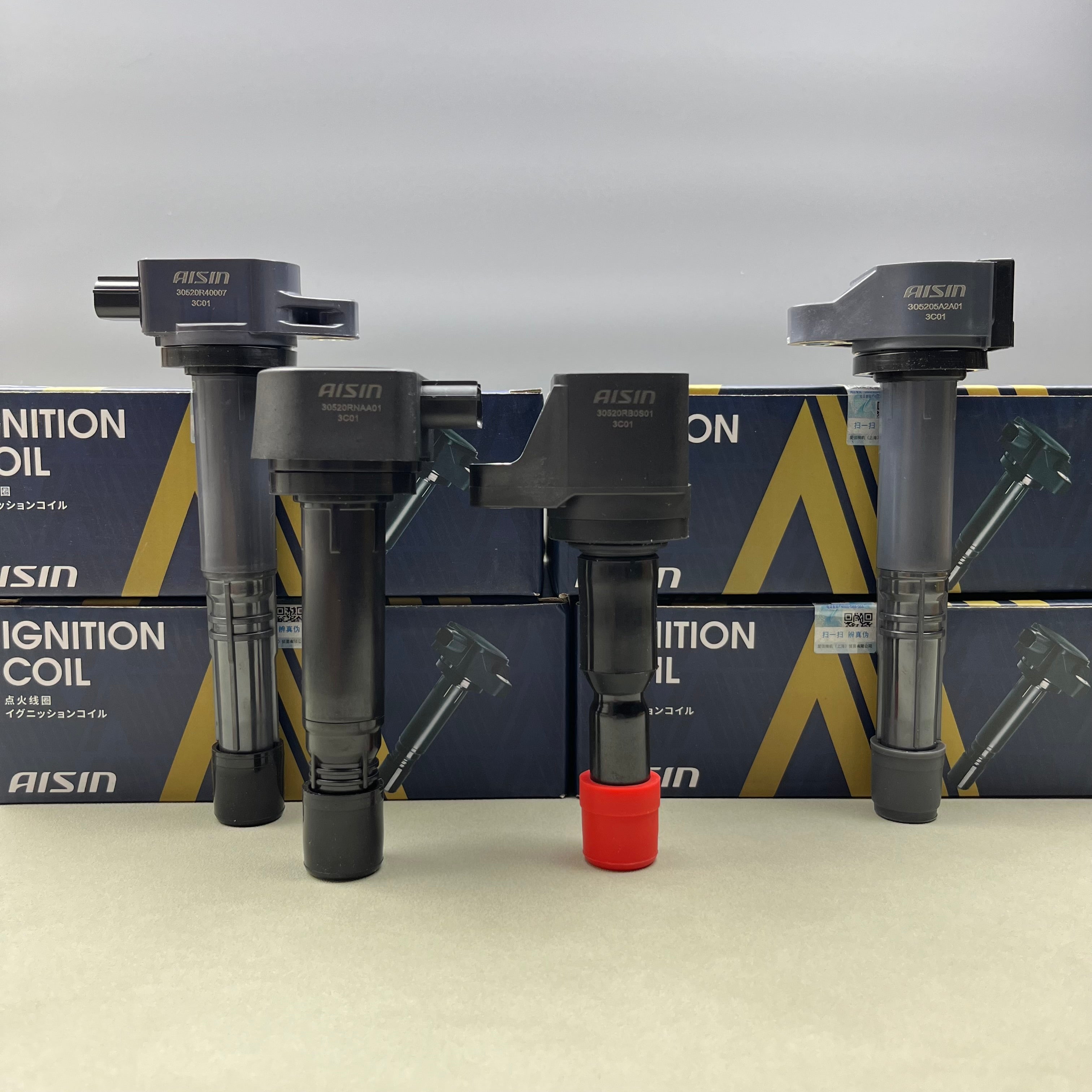 Aisin ignition coils are suitable for high-voltage batteries in Honda Civic, Accord, Fit, CRV, City, Vezel, XRV and Odyssey vehicles.