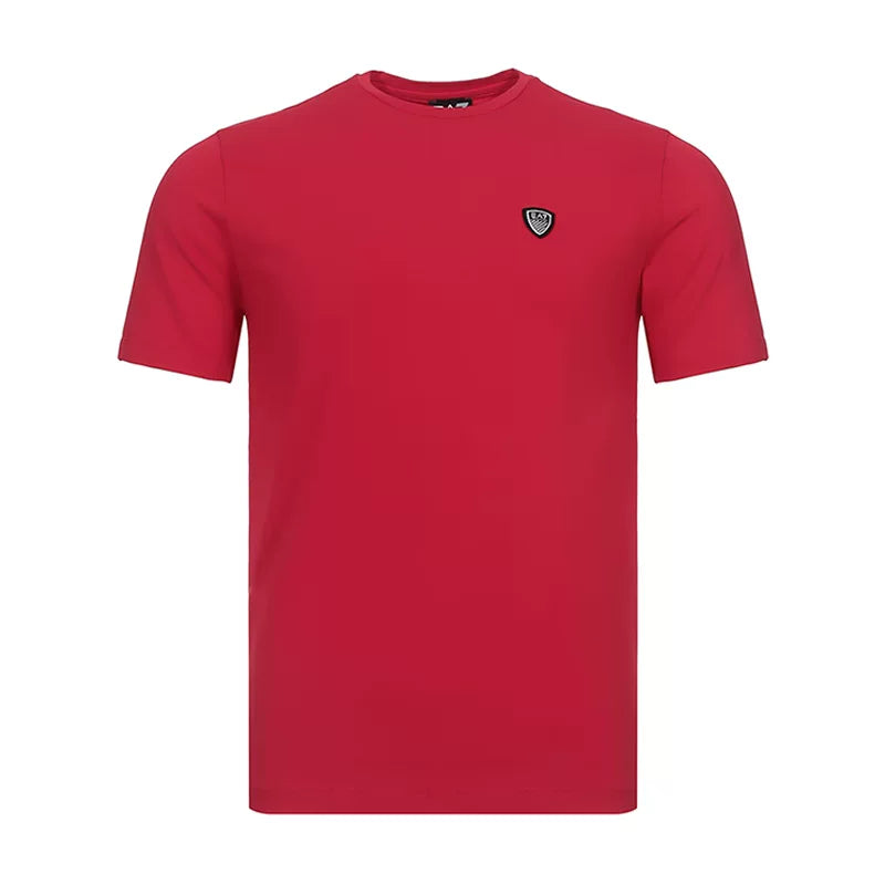 EMPORIO ARMANI EA7 Armani Men's Cotton Short Sleeve Shirt 8NPTL7 PJ03Z