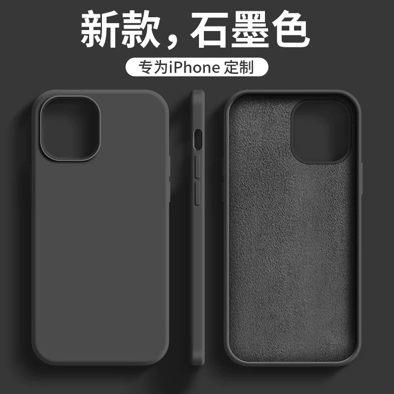 Apple 16 mobil telefon üçün uyğun titan əsas rəngli maye silikon iphone15promax yeni 14 payız əleyhinə 17pro qadın modeli 13mini hər şey daxil 8x düşməyə qarşı 12pro kişi modeli və yüksək səviyyəli məna 11