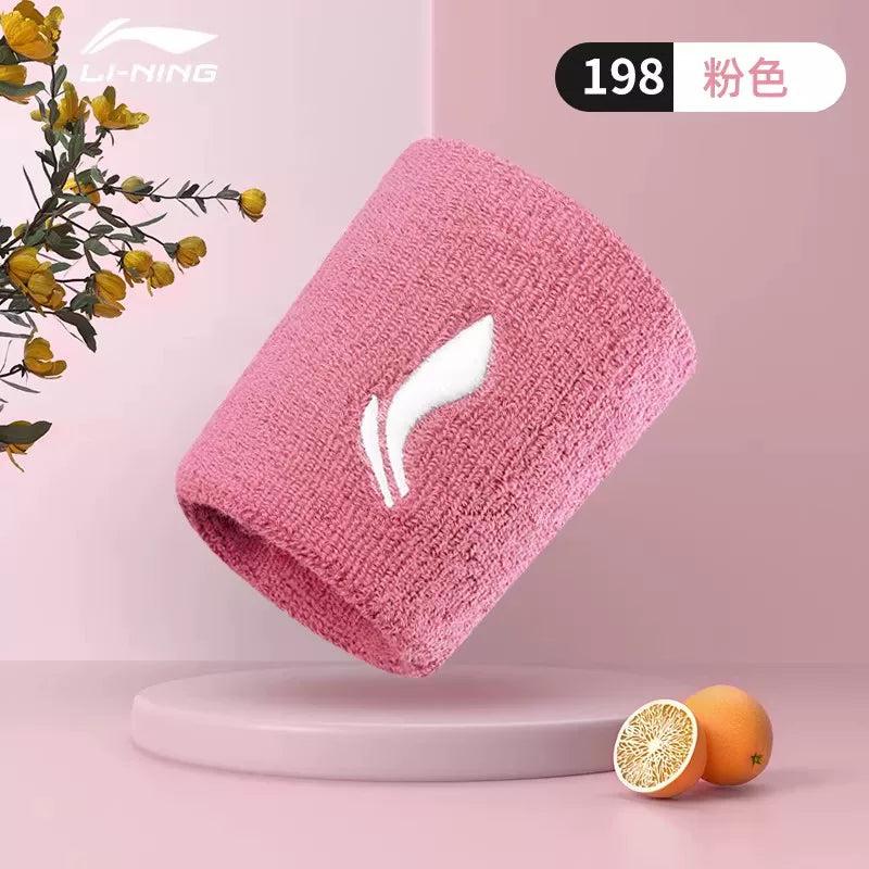 Li Ning İdman Qolbalığı Qadın Tər sorucu Fitness Badmintonu Qaçış Biləyi Tərləmə Silinmə Əzilmiş Tendon Qılıfı Voleybol