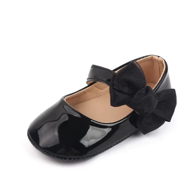 Yeni Doğulmuş Uşaq Ayaqqabıları Oğlan Qız Ayaqqabıları Qız Klassik Bowknot