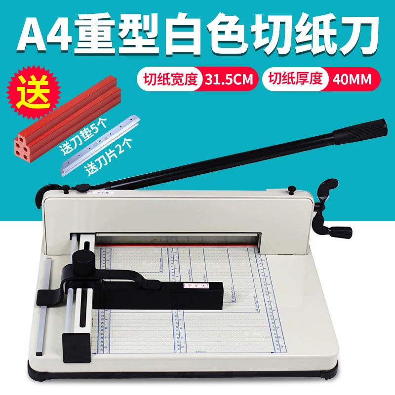 Yunguang 858A4 qalın təbəqə kağız kəsici ağır kağız kəsici kağız kəsici kəsici kağız kəsici kəsici 400 vərəq kağız kəsici