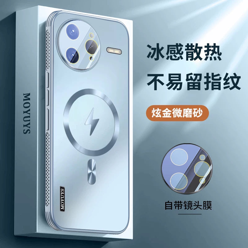 Redmi k80 mobil telefon qutusu üçün uyğundur Xiaomi k80pro yeni k70 yüksək versiya maqnit mötərizəsi soyuducu k70 lens hər şey daxil linza filmi ilə düşməyə qarşı k70pro kişilər və qadınlar 80 ali versiya redmi