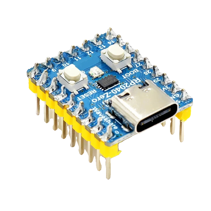 Raspberry Pi RP2040-Zero mikro nəzarət cihazı PICO inkişaf lövhəsi RP2040 iki nüvəli prosessor