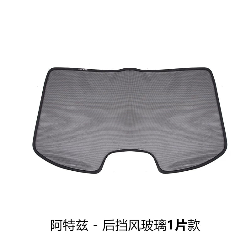 İstilik izolyasiyası və maqnit günəşdən qoruma ilə təchiz olunmuş Mazda 2014-2021 Atenza pəncərə günəşdən qoruyucu modifikasiyası üçün uyğundur.