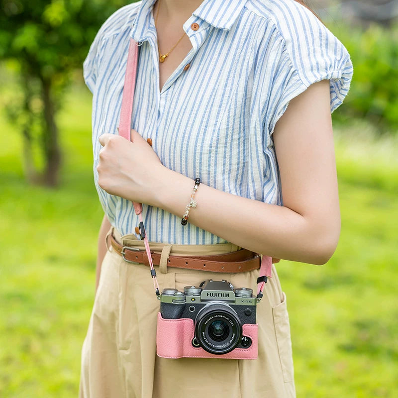 Fuji XT50 kamera çantası xs20 qoruyucu qutu xm5xt30 üçüncü nəsil dəri qutu ikinci nəsil XE5xs10x100vi üçün uyğundur