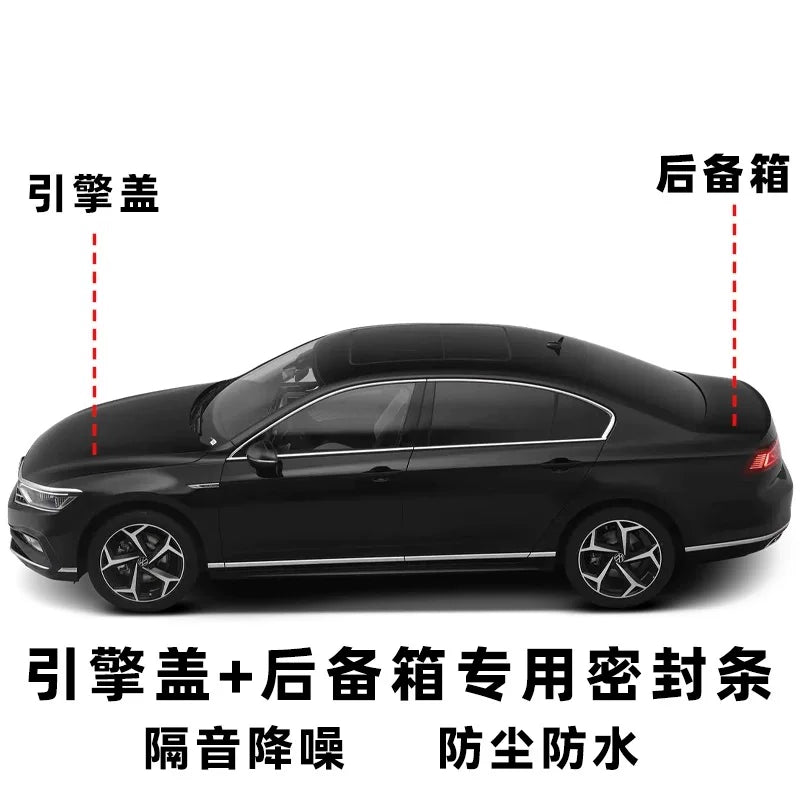 Suitable for both new and old Mercedes-Benz GLC 260L/GLC 300L models: special car sealing strips and door soundproofing strips for modification.