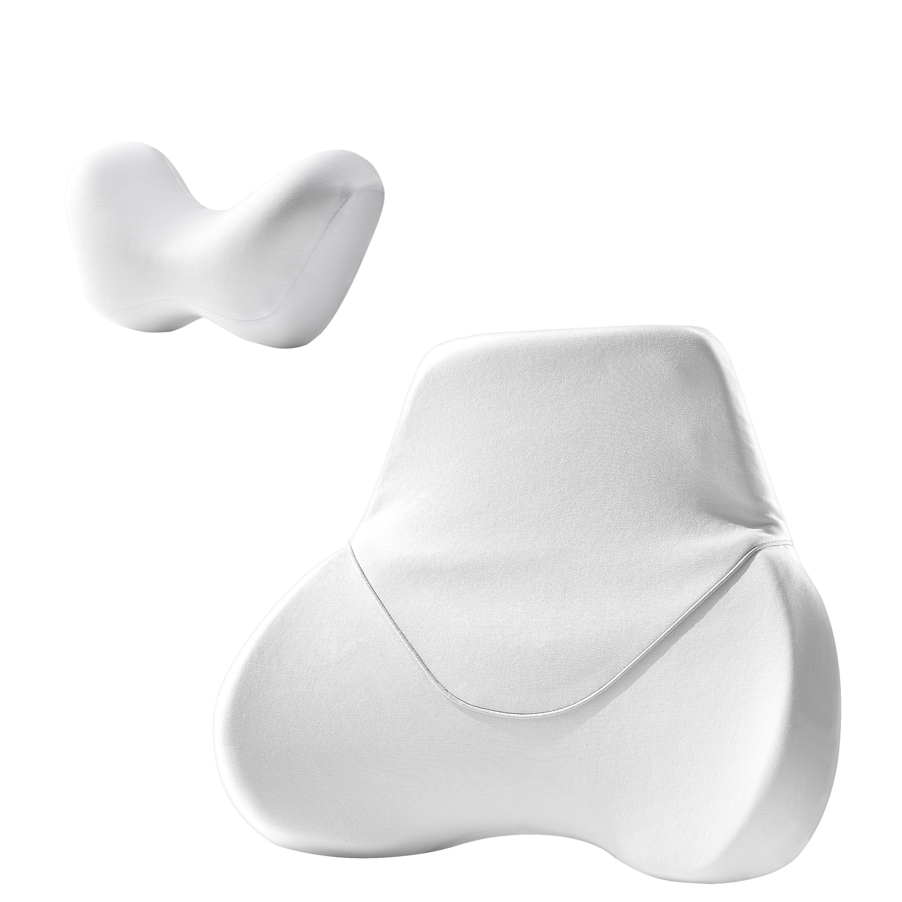 Habcaps Bell Cover Avtomobil Başlığı Bel Dəstəyi Boyun Yastığı Bel Dəstəyi Yastığı İnteqrasiya edilmiş Oturacaq Xüsusi Boyun Yastığı Erqonomik