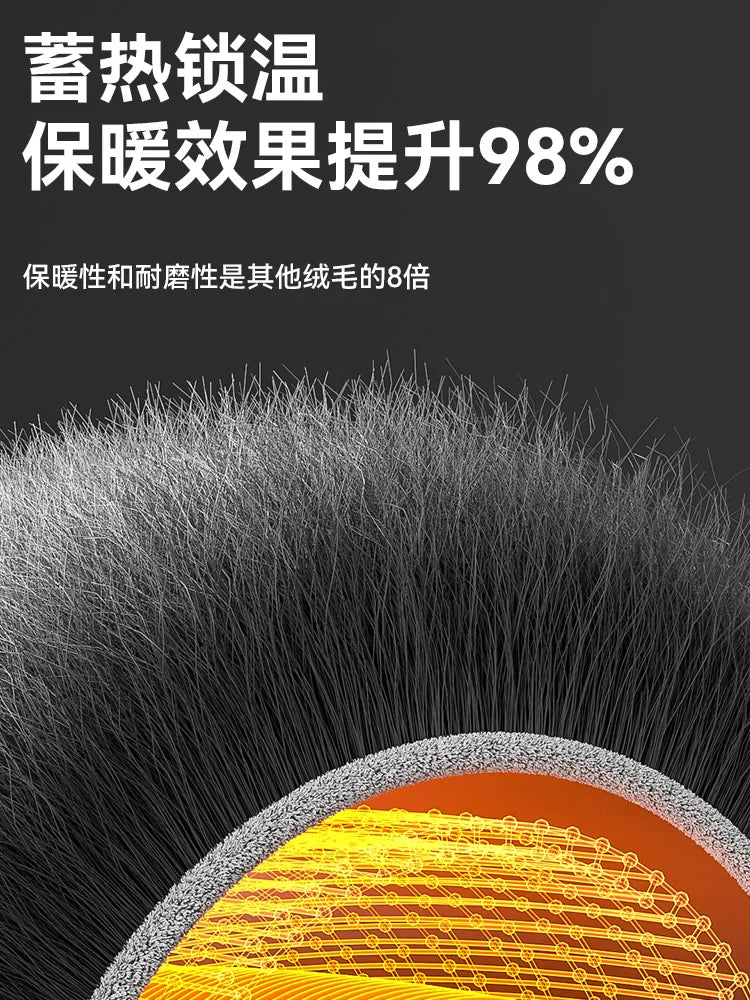 Universal soft steering wheel cover for cars, warm and non-slip, for men and women, suitable for Volkswagen, BMW and Audi.