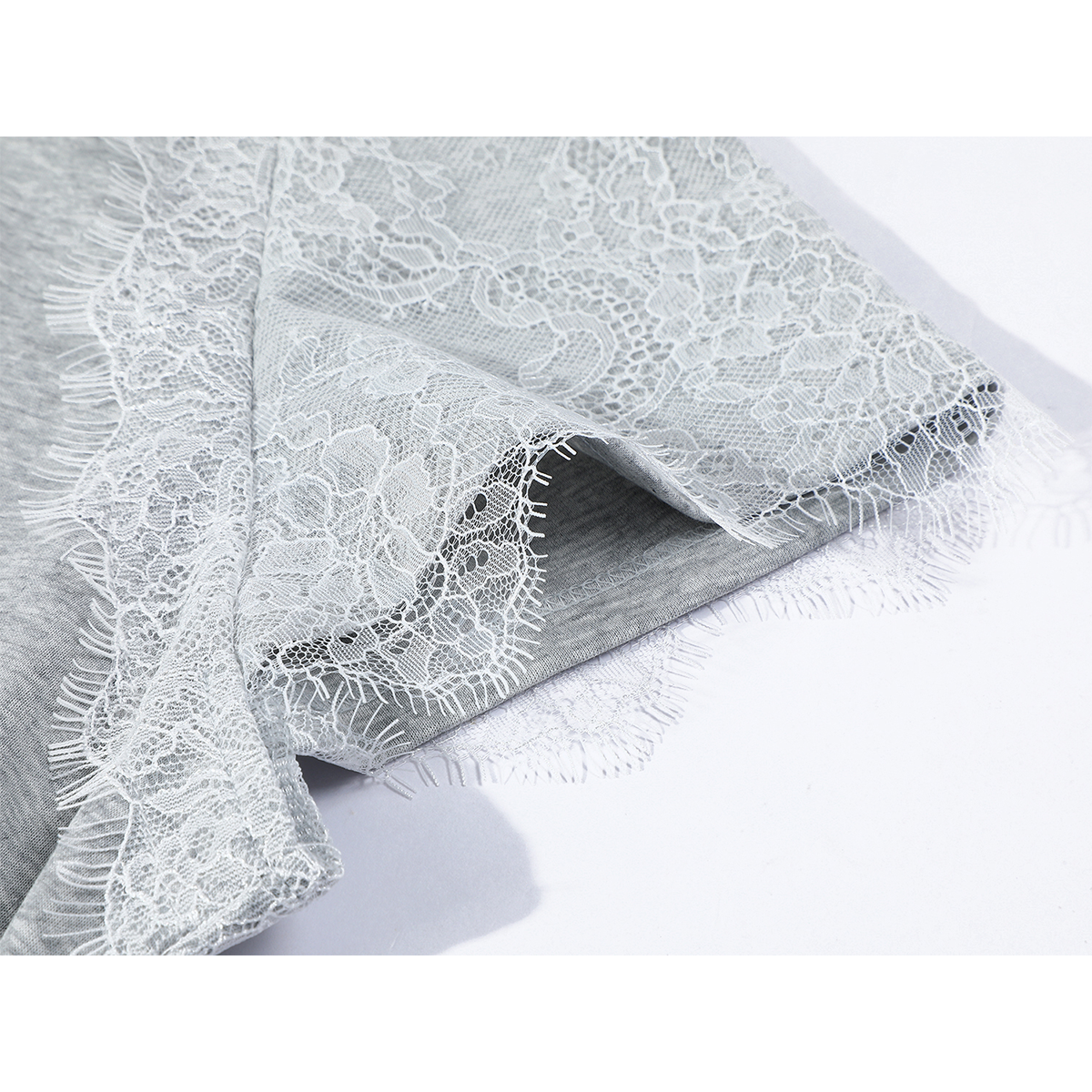 Cholisa Raglan Qısa Qollu Krujeva Yamaqlı Bel Təsviri 2025 Yay Üçün Unikal Dizaynlı Super Şirin Futbolka Top