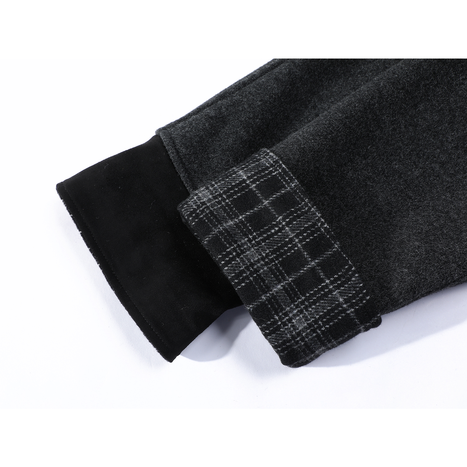 Cholisa Hepburn üslubunda çoxfunksiyalı yun palto, yeni Koreya üslubunda, yüksək səviyyəli və zərif payız və qış yun palto, qısa üslub