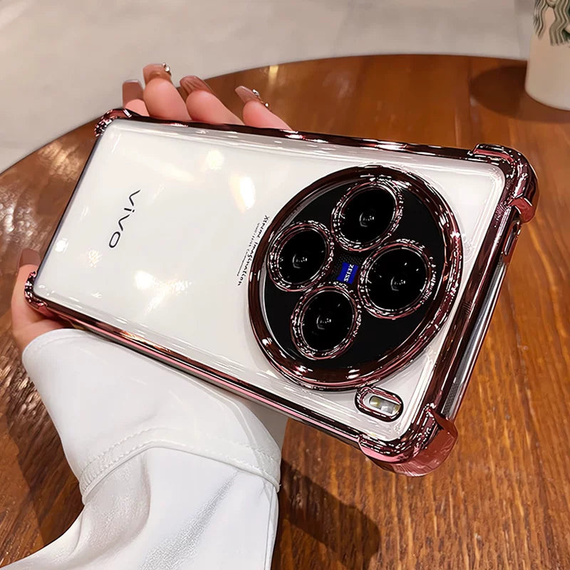 Super düşməyə qarşı tətbiq olunan vivox200s cib telefonu qutusu x300s yeni x90 şəffaf y300pro qabaqcıl x80 lens hər şey daxil x100s pro hava yastığı silikon por kişi 200ultra qadın yumşaq qutu