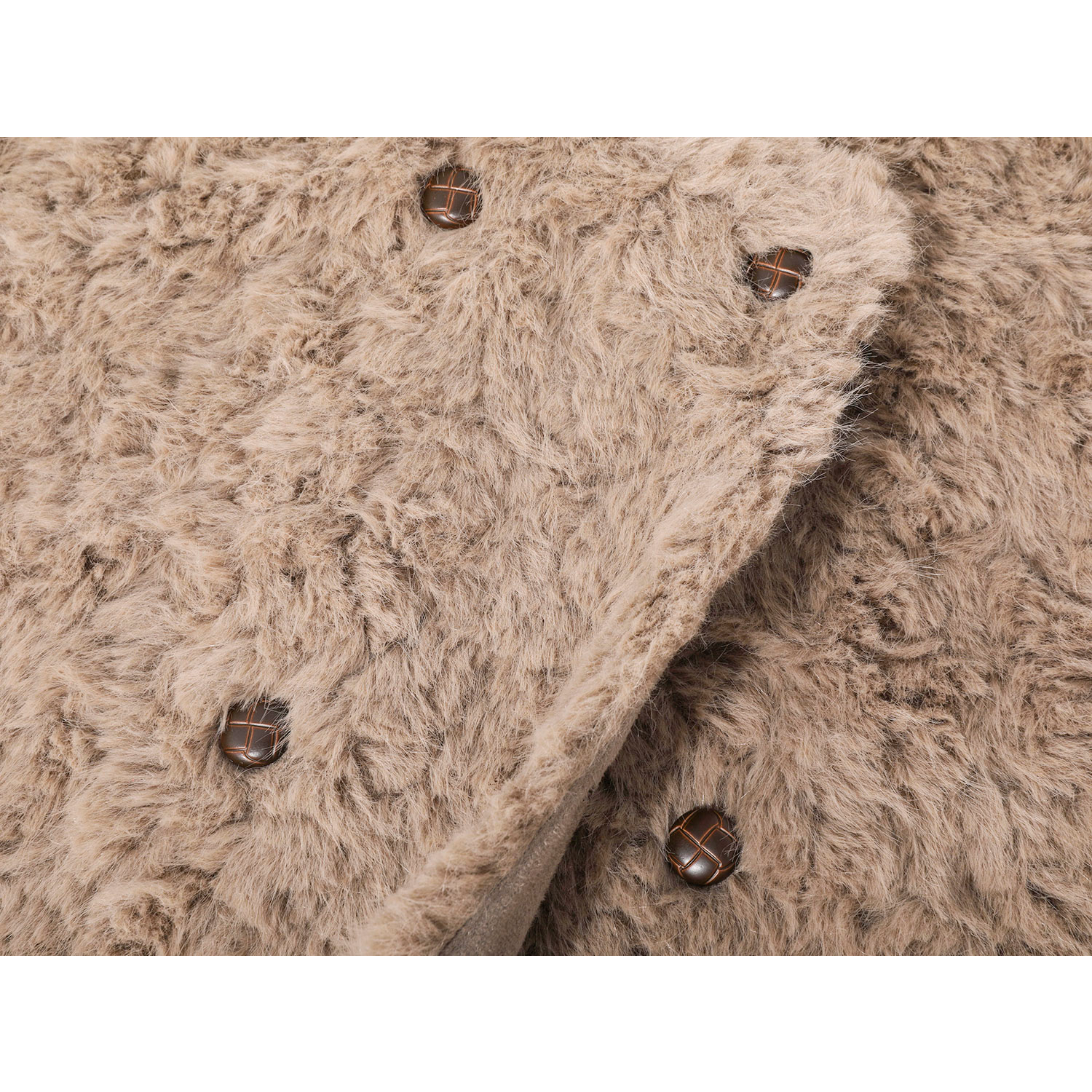 Cholisa-nın qadınlar üçün unikal və super şirin qalın quzu yun paltosu, payız və qış, şık və gənc, Koreya üslubunda, bir hissəli xəz palto.