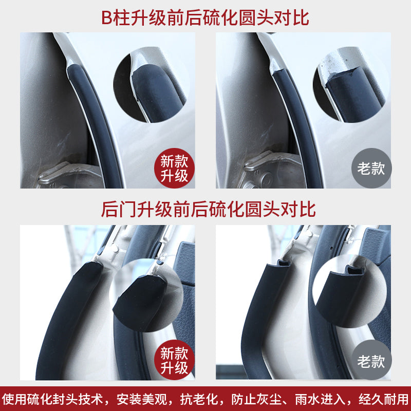 Peugeot 308 xüsusi avtomobil möhürləmə zolaqları, qapı səs izolyasiya zolaqları, tam avtomobil bəzək toz keçirməyən zolaqlar modifikasiyası