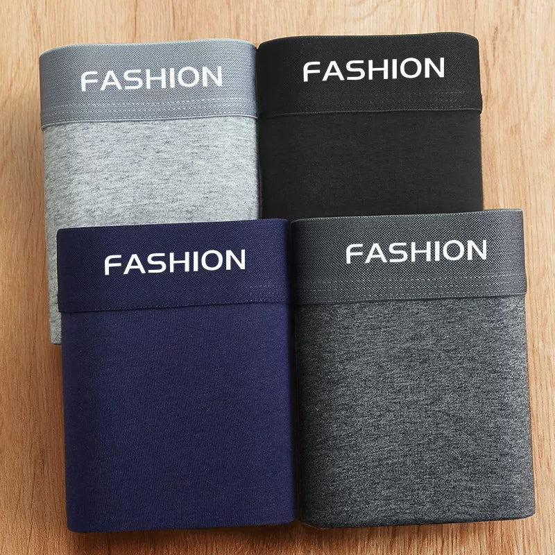 4 ədəd kişi boksçu şortları, modal təmiz pambıqdan hazırlanmış, antibakterial, nəfəs alan, dörd künclü, dəbli.