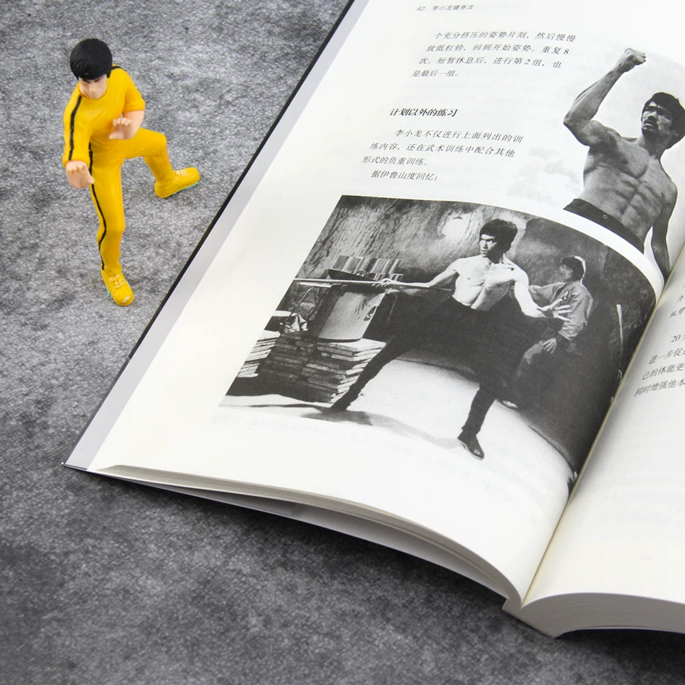 Hulanq Orijinal Spot Bruce Lee Fitnes Metod Fiziki İfadə Sənəti Döyüş Sənəti Mübarizə Əzələ Gücü Təlimi Bədən Formalaşdırma İdman Klassik Kitablar