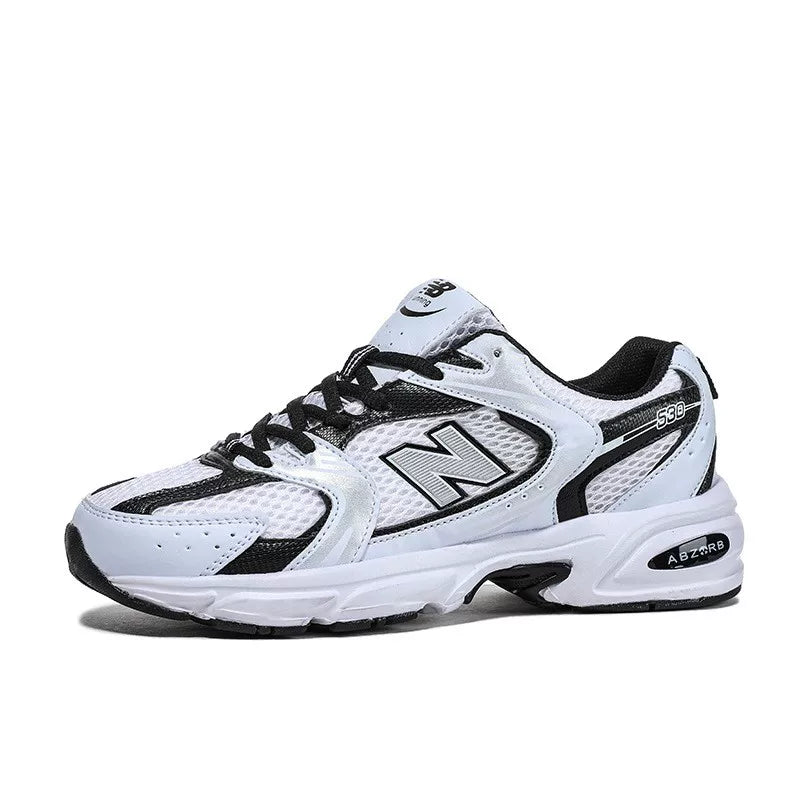 Yaz və Payız 530 Ata Ayaqqabısı Kişilər üçün Gündəlik Qalın Dabanlı Torlu Nəfəs Alınan İdman Ayaqqabıları Qadınlar üçün Çoxfunksiyalı Cütlük Qaçış Ayaqqabıları