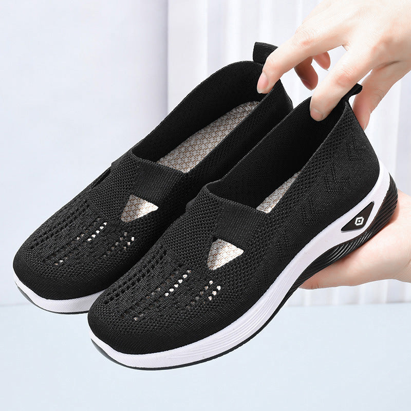 Qadın Ayaqqabıları Böyük Ölçü 1 Slip-on Moms Ayaqqabıları M