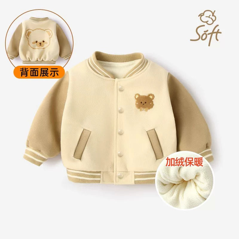 Alman uşaq gödəkçəsi, yeni payız stili, körpə beysbol gödəkçəsi, qızlar üçün erkən payız topu, körpə yaz və payız geyimləri