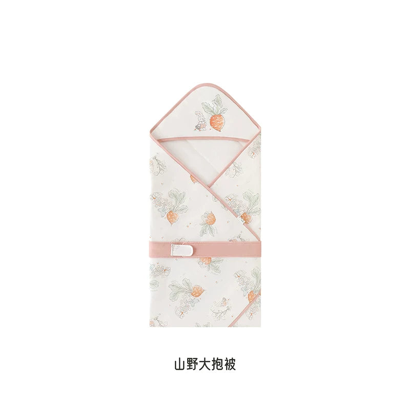 Ying's Körpə Bürünməsi Yorğanı Payız/Qış Üslubunda 5A Antibakterial Yenidoğulmuş Körpə Qış Bürünməsi Yorğanı Qalınlaşdırılmış Temperatur Sabiti Qorxuya Qarşı Bürünmə