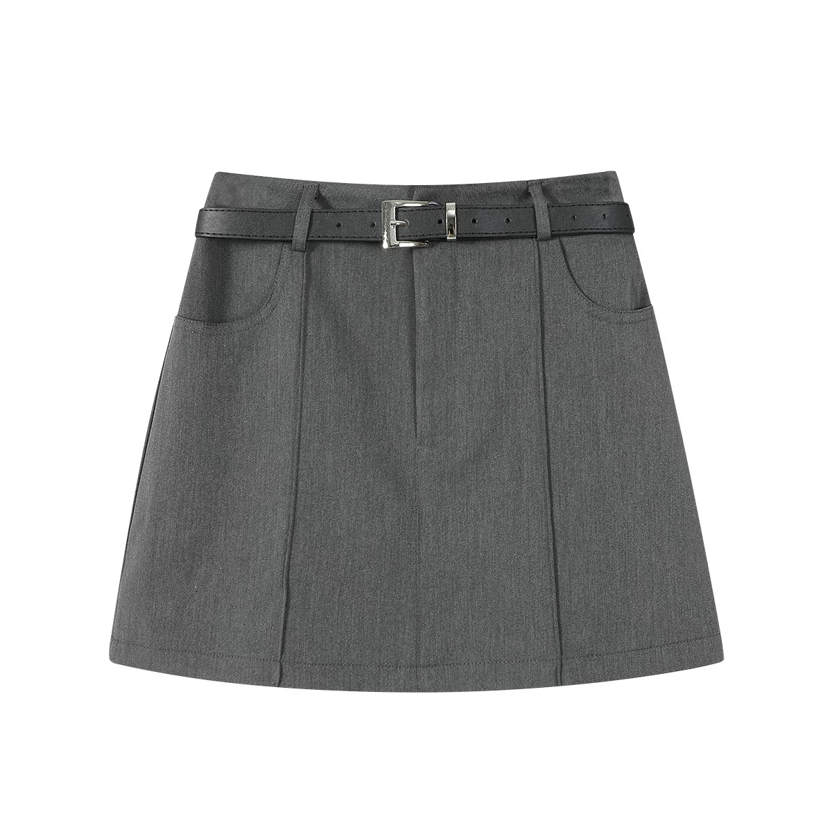 Cholisa-nın qadınlar üçün super şirin və unikal ağ A-xəttli ətəyi, yaz üçün mükəmməldir, şirin, yüksək belli, bədən quruluşuna malik dizaynla.