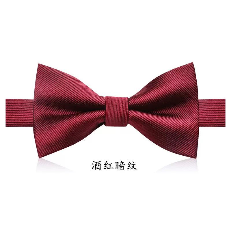 Men's Wedding Groom Best Man Suit Shirt Wine with Tie