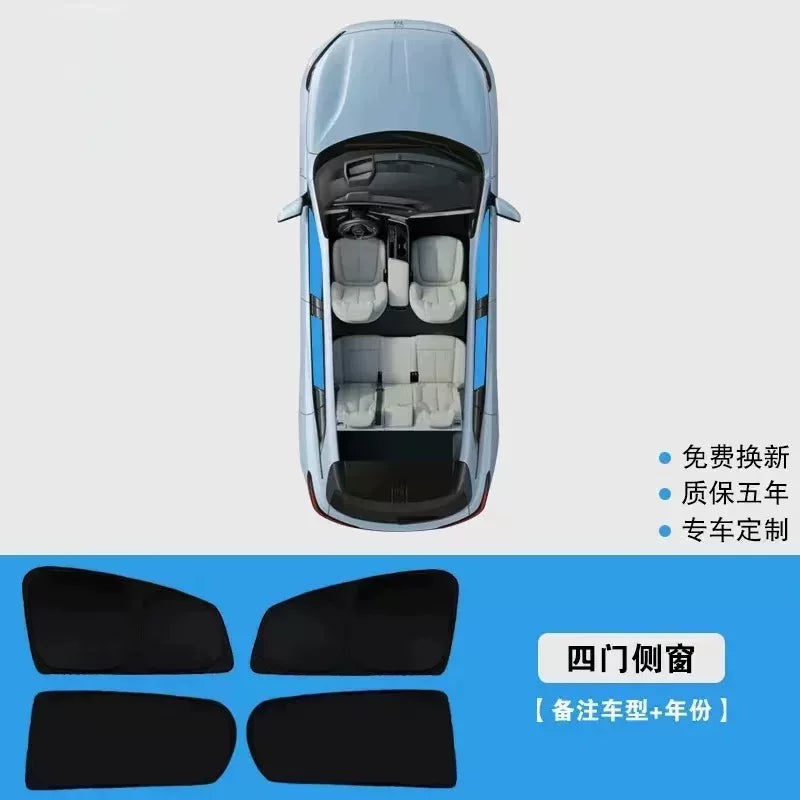 Galaxy Starship 7EMi ön şüşəsi üçün günəşdən qoruyucu, istilik izolyasiyası, gizlilik, mürgüləmə və düşərgə üçün qalınlaşdırılmış günəşdən qoruyucu.