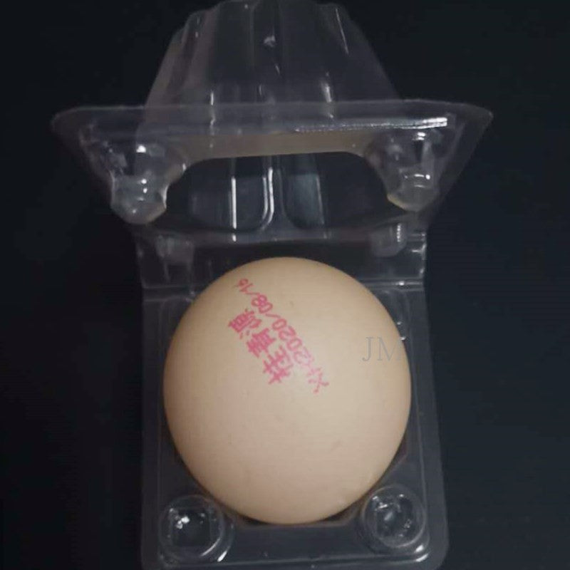 1 orta qalınlaşmış yumurta qabı qutusu, yumurta şəffaf qutusu, müstəqil plastik qutu, zavoddan birbaşa satış və pulsuz çatdırılma
