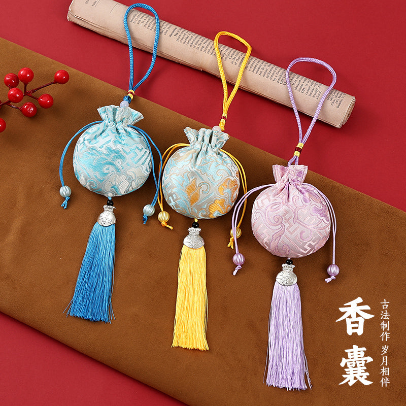 Əjdaha Qayıq Festivalı paketi portativ qədim üslublu çanta boş çanta yüksək səviyyəli əl istehsalı Hanfu pul kisəsi lavanda mugwort səyahət hədiyyəsi
