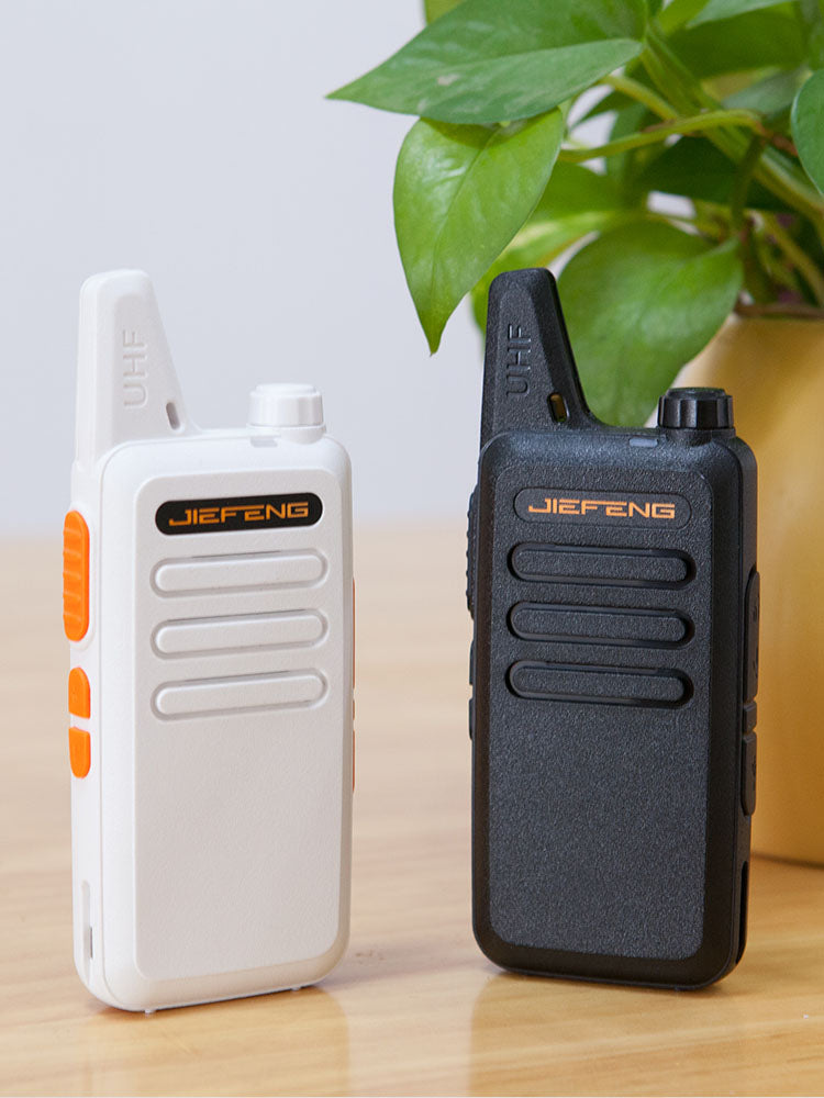 Jiefeng ultra nazik mini radio yüksək güclü simsiz mehmanxana telsizi mülki özü idarə edən mobil telefon mikro USB