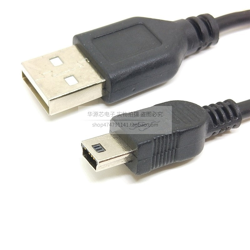 T-port USB-dən mini mini elektrik kabelinə məlumat kabeli sürücülük yazıcı kamerası oxuyan pleyerin şarj kabeli