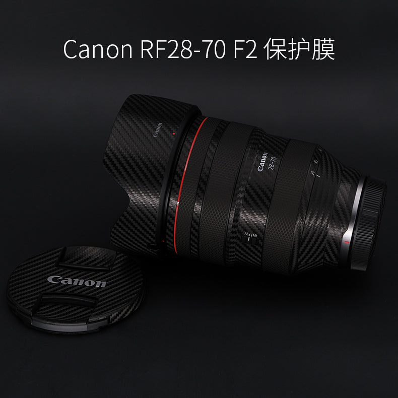 Meibentang Canon RF28-70F2 lens qoruyucu filmi, tam paket karbon lifi canon stiker 3M üçün uyğundur