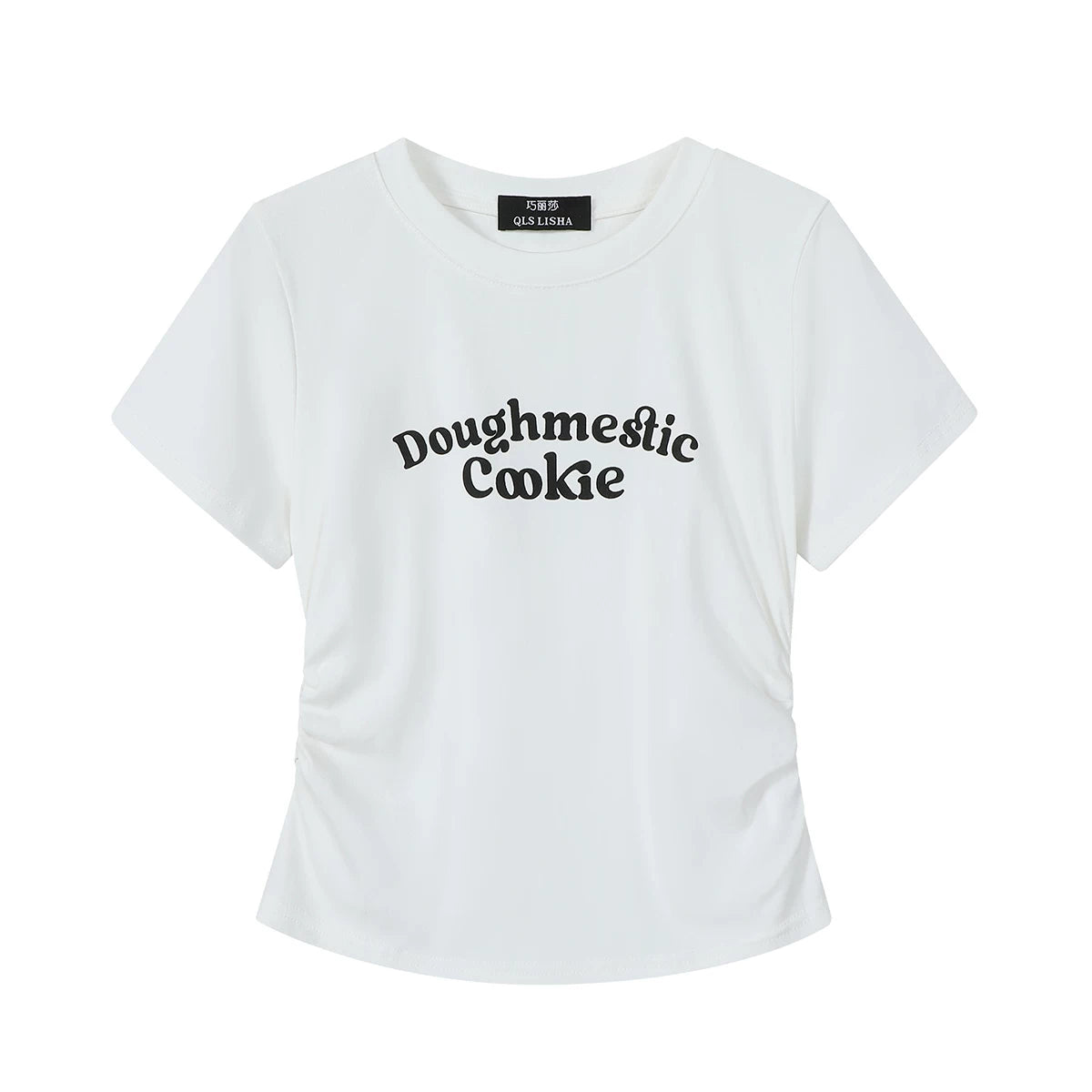 Cholisa Dəbli və Çoxfunksiyalı 2025 Unikal və Super Gözəl Top Bu İlin Dəbli Qadınlar üçün Yay üçün Düz Çiyinli QısaQollu Futbolka