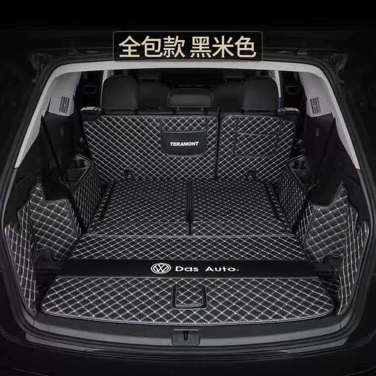 Volkswagen Teramont PRO baqaj döşəməsi, qoruyucu döşəmə, hər cür hava şəraitinə uyğun avtomobil baqaj döşəməsi, daxili bəzək modifikasiyası