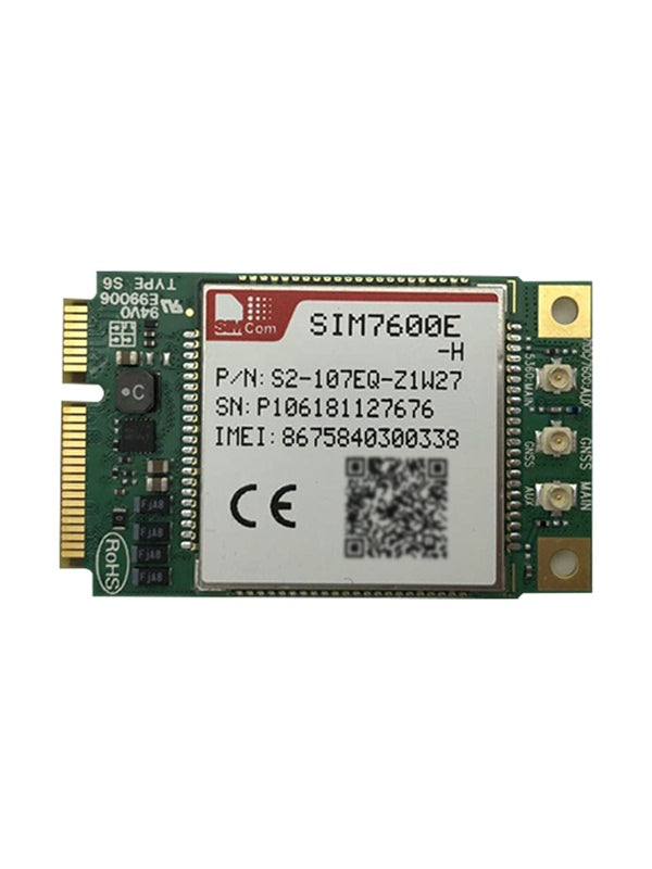 SIMcom SIM7600E-H MINIPCIE LTE modulu, GPS funksiyasını dəstəkləyir, yeni və orijinal