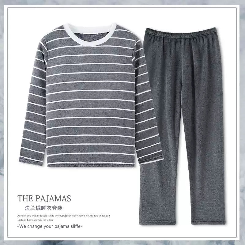 cütlük pijama dəsti qış qadın kişilər pijama ev geyimləri pijama