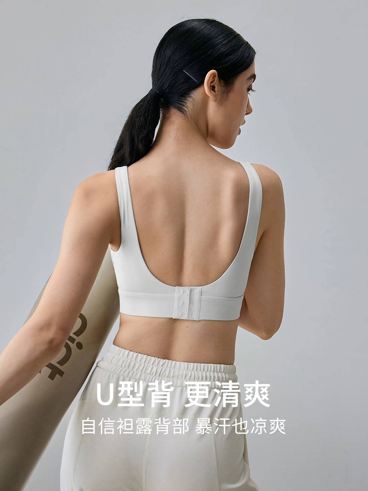 [Yüksək hərəkətli alt paltarı] Gigt Jiji idman jileti qadın zərbəyə davamlı yüksək intensivlikli Pilates fitness bra yoqa geyimi
