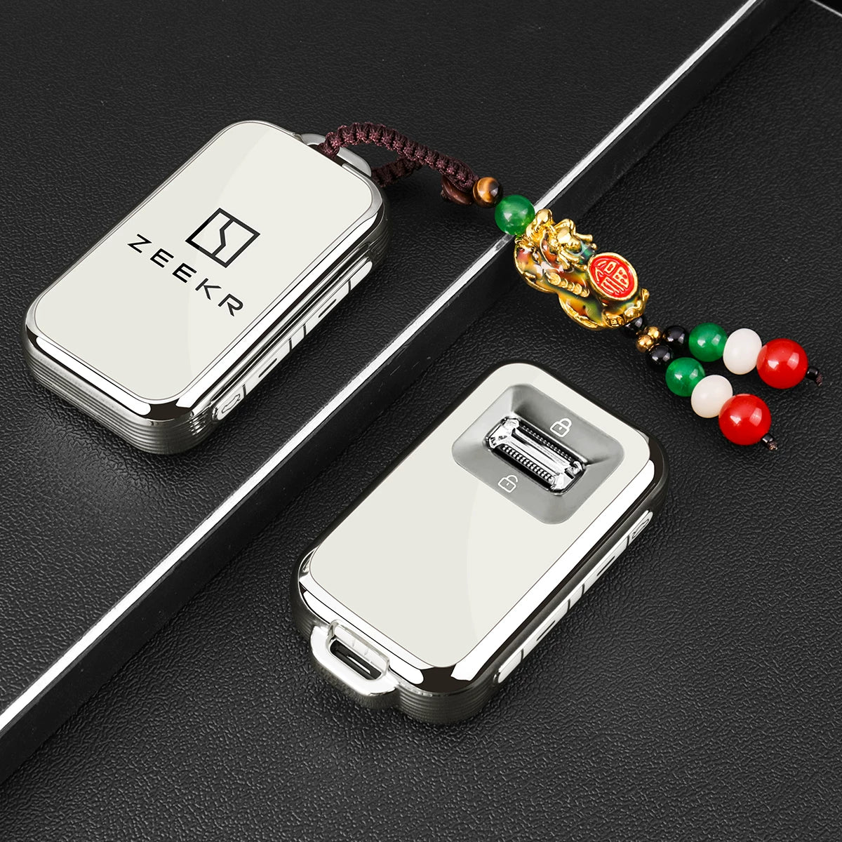 25 Zeekr 9X Açar Üzlükləri, Zeekr 9X Obsidian Qara Nəşr, Premium Avtomobil Dizaynı, Kişilər və Qadınlar üçün Tam Örtüklü Qoruyucu Qutu