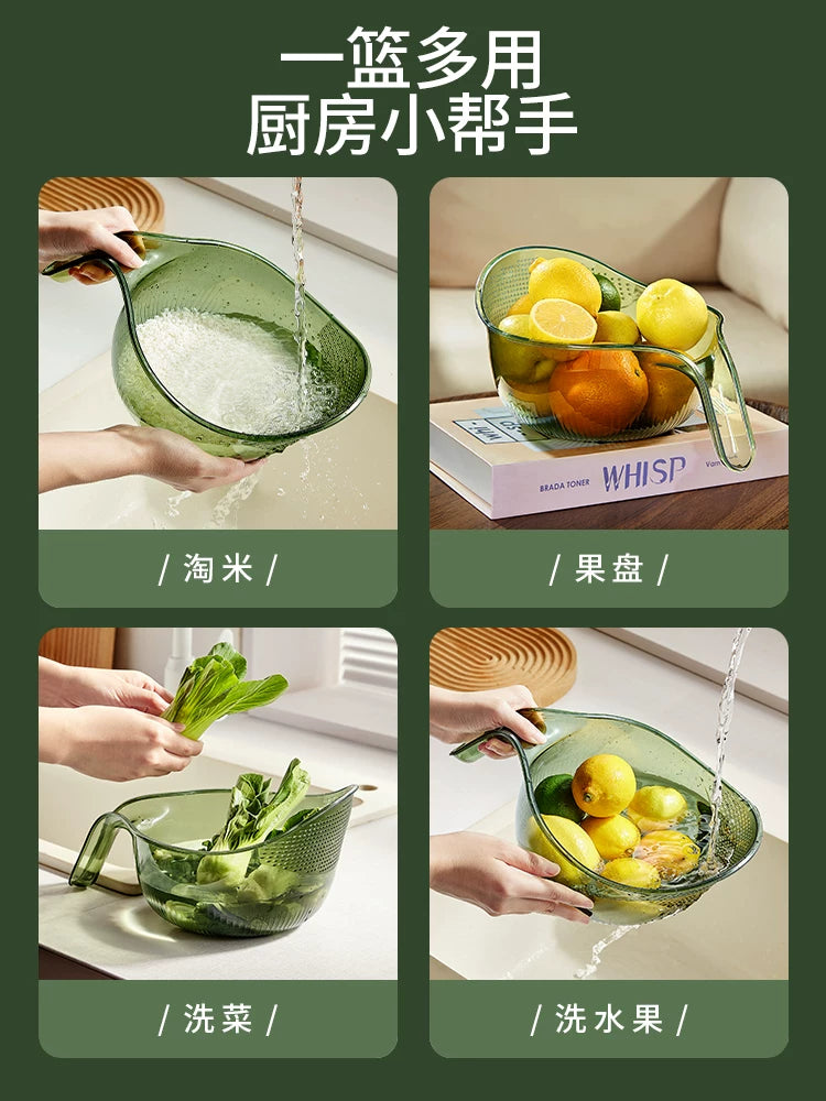 Youqin mətbəx düyü yuyan artefakt, düyü yuyan ələk, düyü yuyan hövzə, drenaj səbəti, məişət çoxfunksiyalı tərəvəz yuma və meyvə hövzəsi