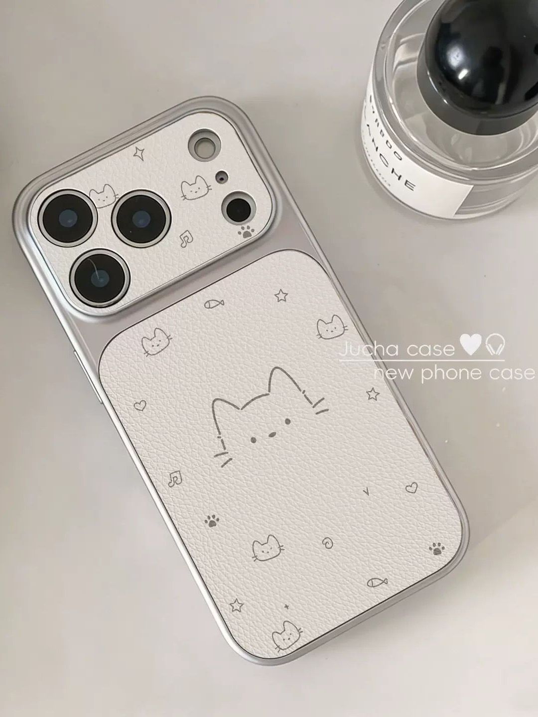 Note Cat Apple 17promax mobil telefon qutusu üçün uyğundur iPhone16promax hər şey daxil 15plus böyük pəncərə 14/13/12 qadın sadə yaradıcı 11Pro yıxılmağa qarşı qoruyucu örtük