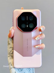 Huawei mate70pro+ üçün uyğun yüksək keyfiyyətli dəri yeni mobil telefon qutusu mate60RS qeyri-adi master mate80pro yüngül lüks mate40/50pro elektrokaplama 40RS Porsche pura70pro