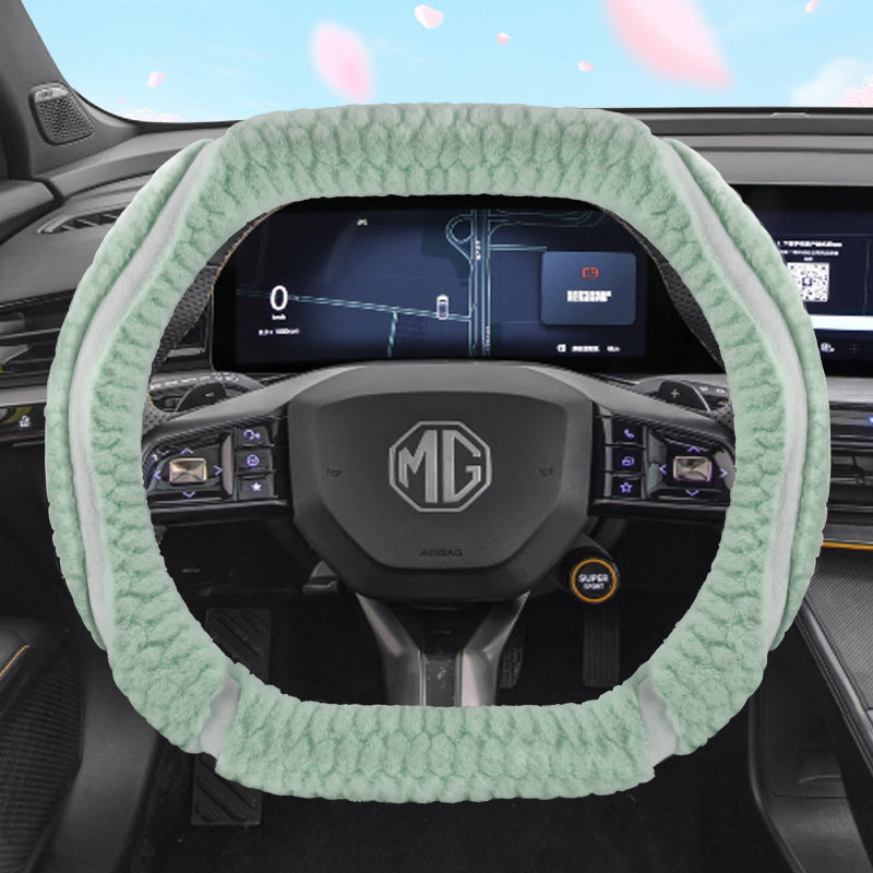 MG5/MG4/ONE/MG7 üçün qış sinif isti və sürüşməyən yumşaq sükan örtüyü