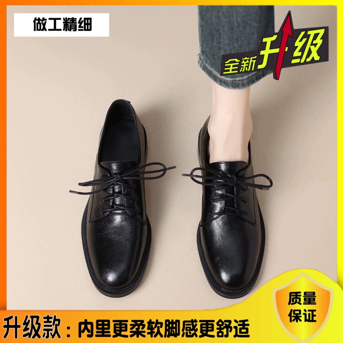 Qadınlar üçün qara platformalı loferlər, 2025 Payız/Qış Yeni Modeli, Çoxfunksiyalı Dəyirmi Burunlu Birkenstocks, Yüngül Yumşaq Dabanlı Bağcıqlı Ayaqqabılar