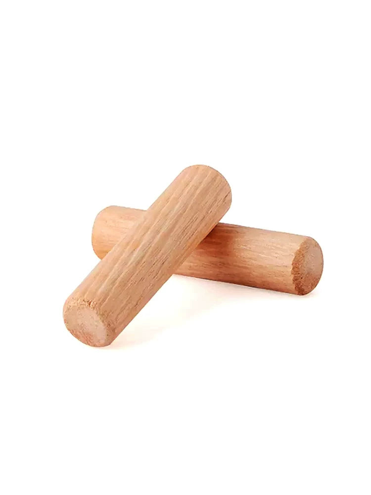 Mebel üçün dairəvi taxta sancaqlar, tıxaclar, taxta çubuqlar, taxta tıxaclar, taxta dırnaqlar, bambuk tumurcuqları, taxta çipləri, taxta takozlar, taxta uclar 6/8/10/12mm
