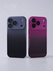 Tulu Apple 17promax mobil telefon qutusu üçün uyğundur iPhone16pro Apple 15promax rəngli gradient mobil telefon qutusu yeni mesh soyutma 17 lens hər şey daxil 14pro qabaqcıl 13 qutu