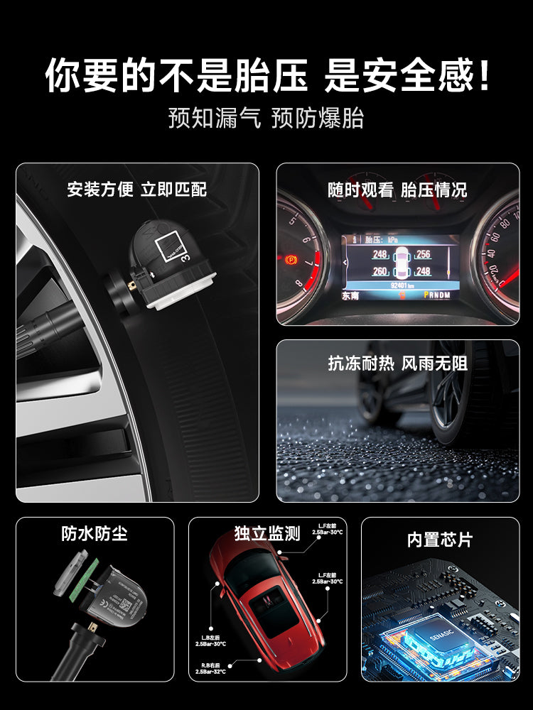 GWM Haval H6 Təkər Təzyiqinə Nəzarət Sensoruna tətbiq edilir F7/F5/H4/H2sh9 Wey Vv6 Şin Sensoruna