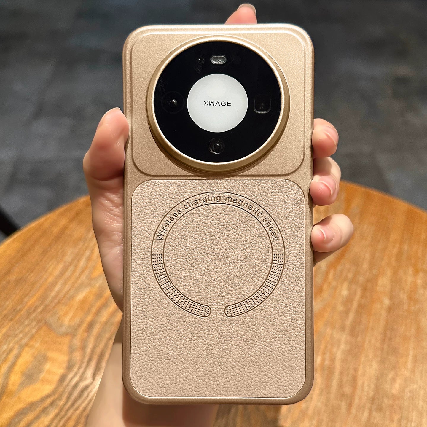Uston Huawei mate80 mobil telefon qutusu mate70pro üçün uyğundur yeni lens hər şey daxil olmaqla düşməyə qarşı maqnit emiş kişi və qadın qutusu mate60 glory magic8 qoruyucu qutu mate80promax