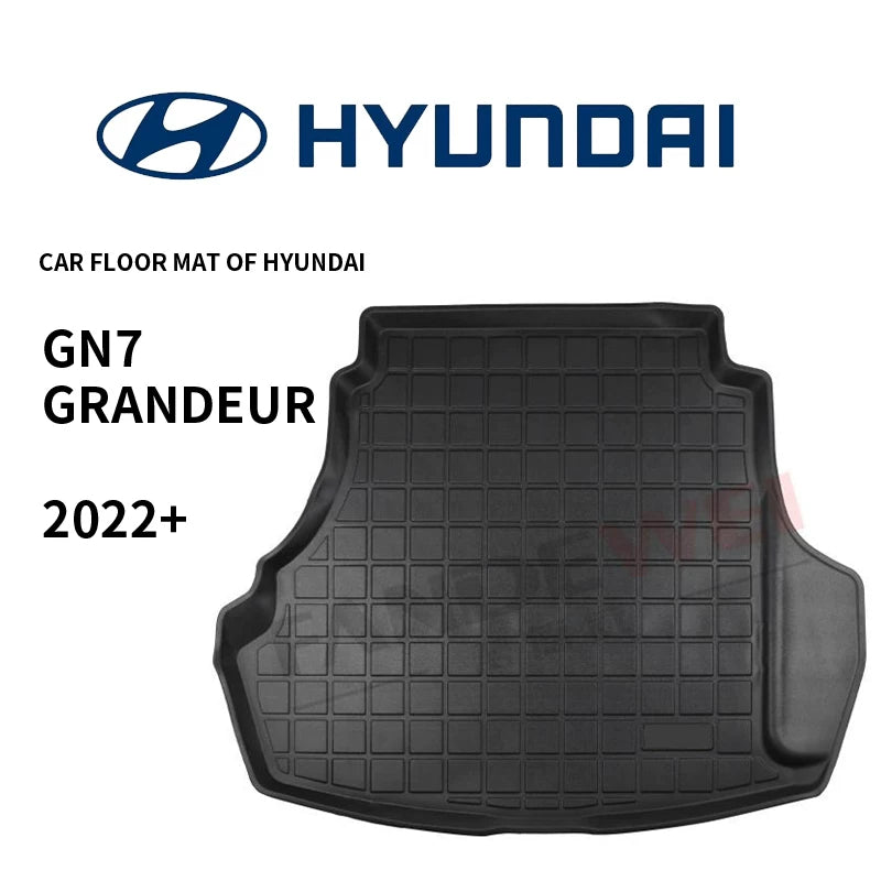 G80 (ikinci və üçüncü nəsil), G90, IONIQ, GN7 və GRANDEUR (GV80) üçün Hyundai Genesis baqaj ayaqaltıları.