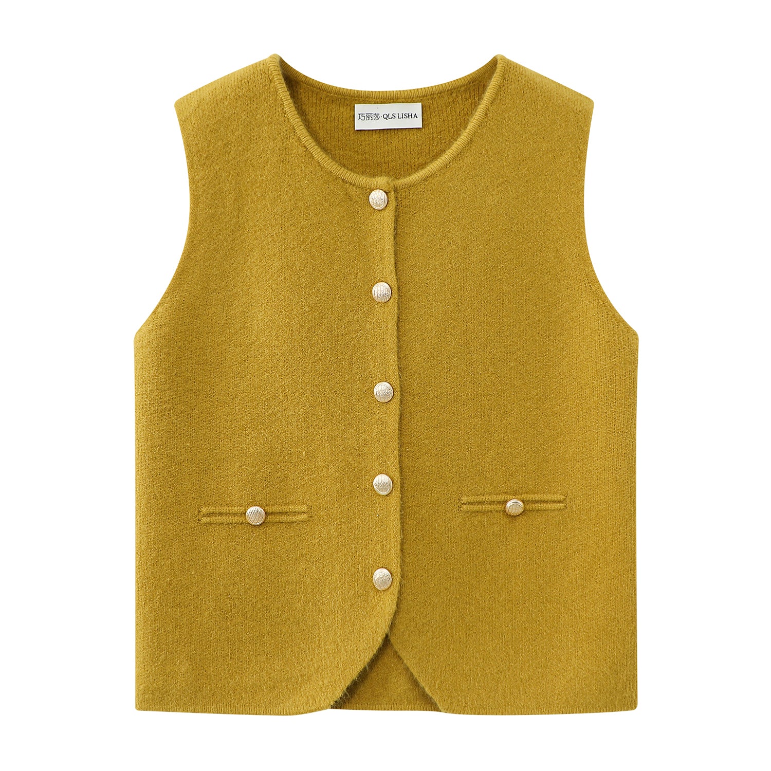 Cholisa-nın payız və qış üçün rəngli, qısa toxunmuş, dairəvi yaxalı, özünəməxsus və gözəl laylı jileti.