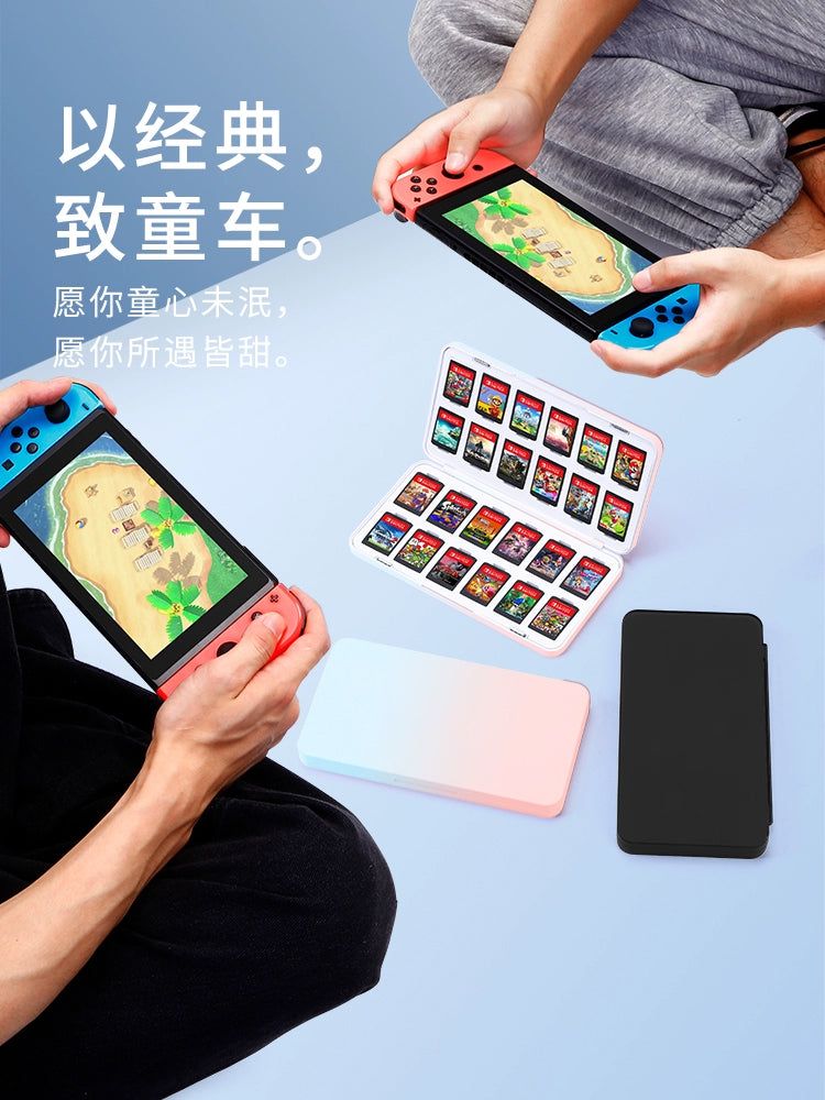 BJBite keçid kaset saxlama qutusu oyun kartı maqnit kart qutusu Nintendo ns2 üçün uyğun böyük tutumlu kart çantası kart qolu kart çantası oled2 nəsil shell lite qoruyucu qol ikinci nəsil aksesuarları